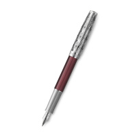 派克(PARKER) 钢笔 新款卓尔致臻绛红墨水笔