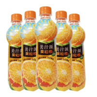 可口可乐 美滋源果粒橙 420ml*24瓶 整件
