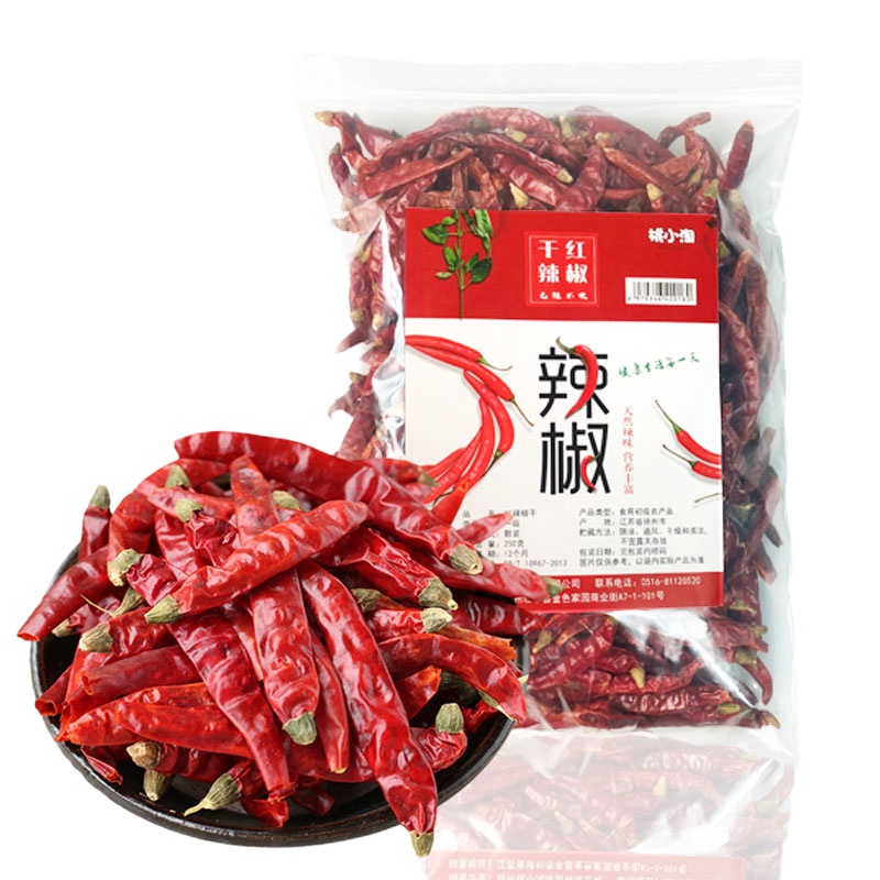 [江苏乡村振兴][财政集采][丰县]桃小淘 顺丰直达 干辣椒250g 魔鬼辣特辣干辣椒