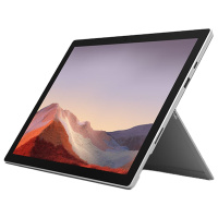 微软Surface Pro 7 i5 8G+256G 亮铂金 12.3英寸2.7K触屏 平板电脑二合一 固态硬盘 高色域 人脸识别 商务笔记本 WiFi版 笔记本轻薄本 苏宁自营