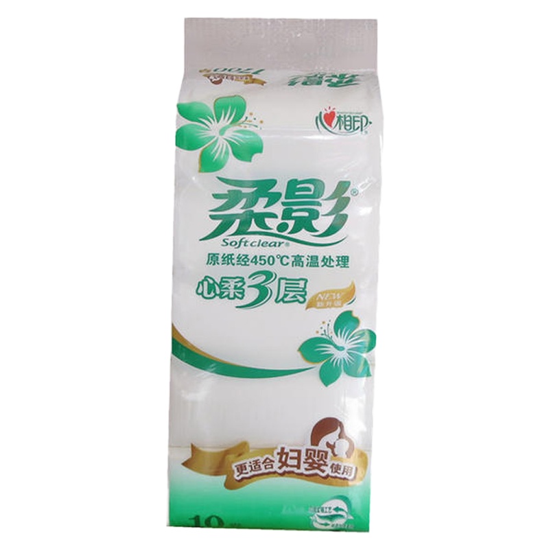 心相印(Mind Act Upon Mind) Rw210 卷纸柔影10卷/提 单提装