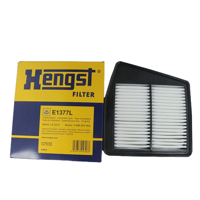 汉格斯特(hengst)空气滤E1377L适配第8代雅阁2.0L