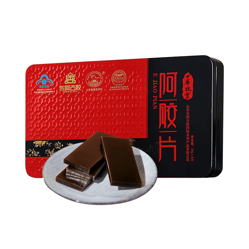 东阿古胶 山东东阿阿辉系列阿胶片120g/盒