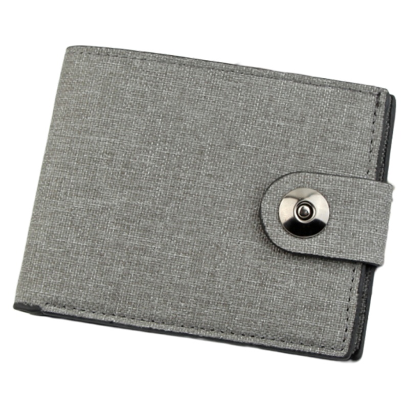 迪嘉乐简约新款男士休闲布纹短款驾驶证钱包商务个性青年学生帆布钱夹