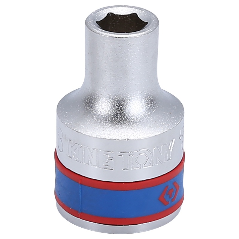 藍帶 1/2"DR.手动标准六角套筒 433508MR