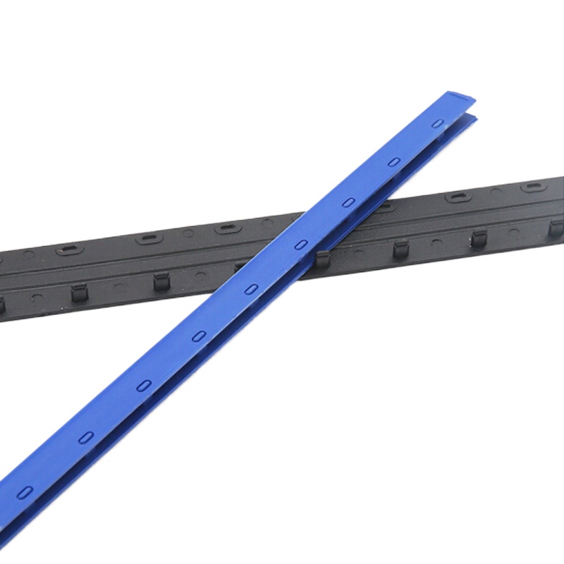 得力10孔装订夹条 3831/20mm(100支/盒)