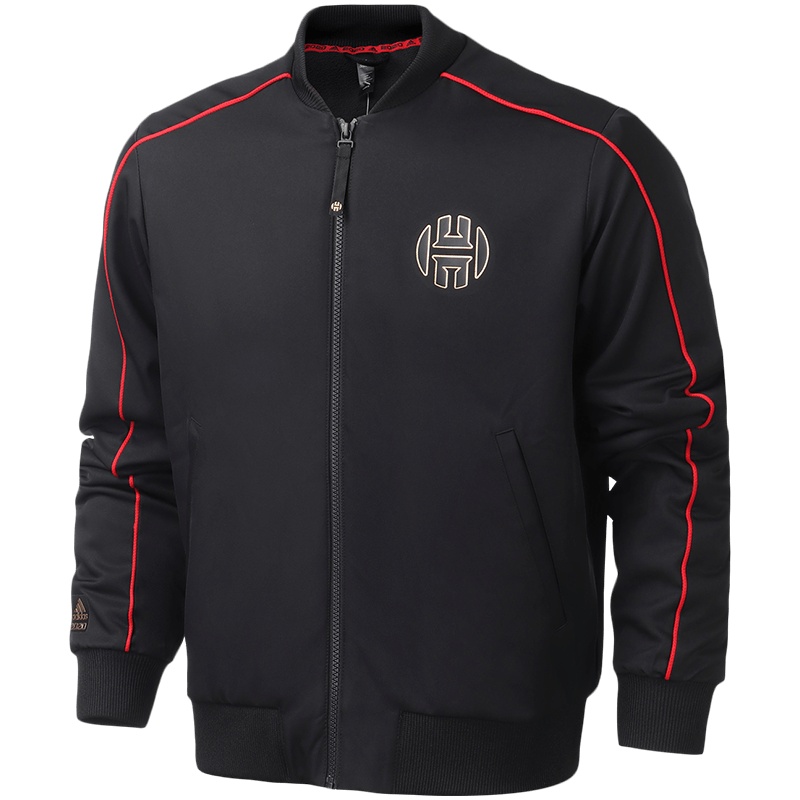 【自营】阿迪达斯男服夹克哈登新年立领篮外套休闲运动FH7696