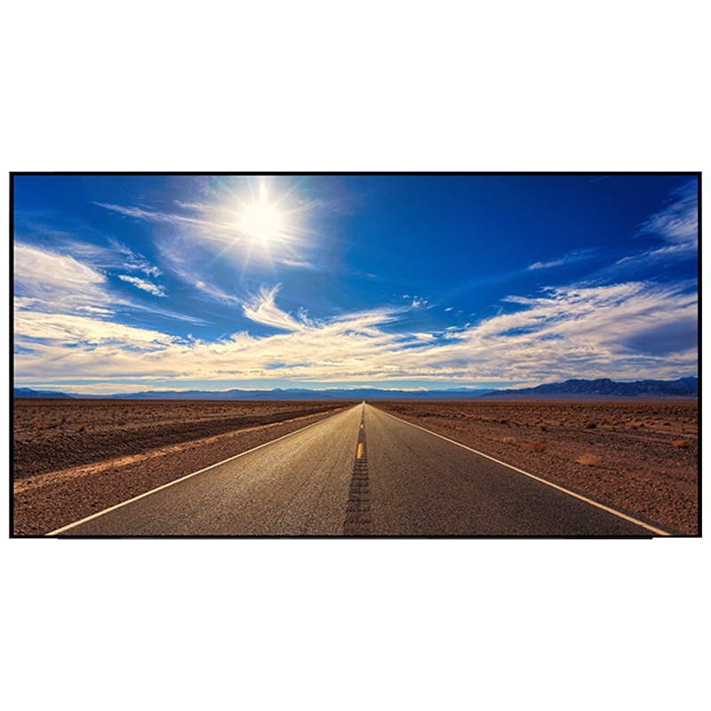 定制经科The One黑栅106寸16:10抗光屏超短焦硬屏投影幕布画框幕