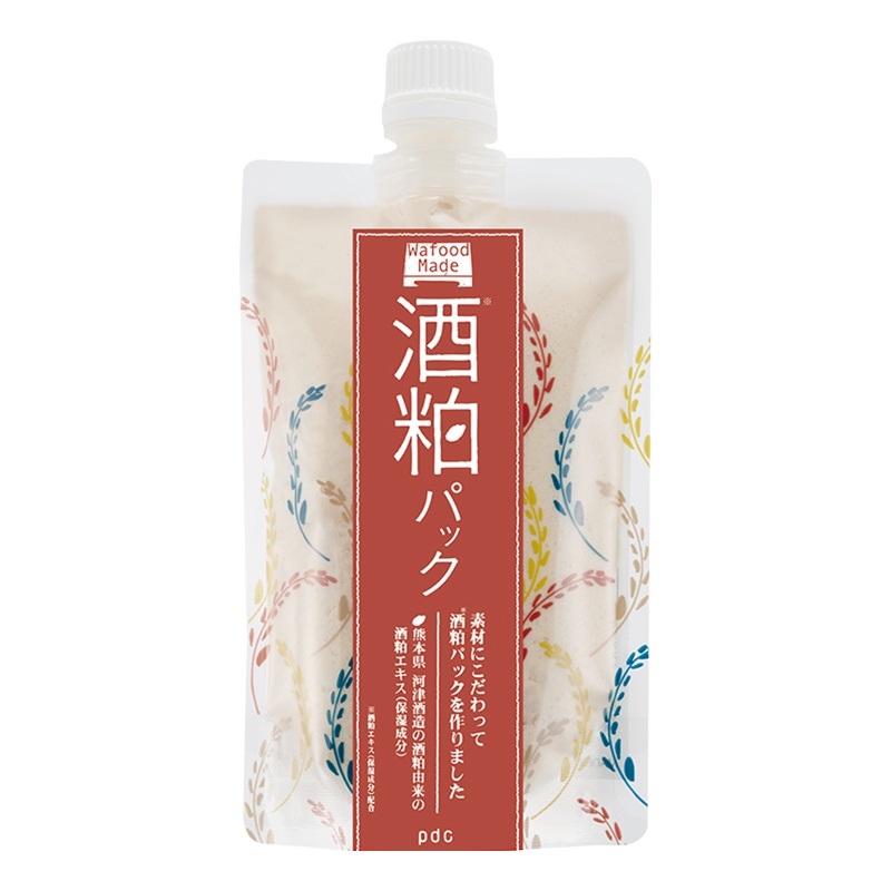 2袋|PDC 碧迪皙 WAFOOD MADE 酒粕面膜 170g /袋