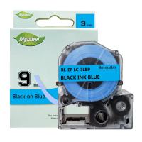 e代经典 爱普生9mm蓝底黑字标签色带 适用EPSON LW300;LW400;LW700;LW600P LK-3LBP