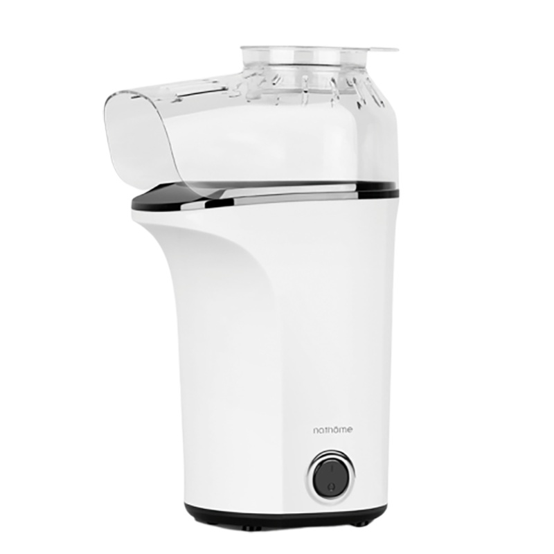 北欧欧慕（nathome）家用爆米花机 迷你全自动爆玉米花机 NBM001 白色