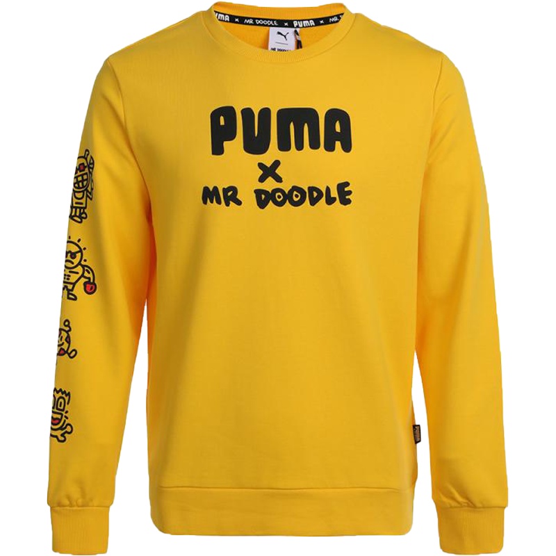 PUMA彪马卫衣男新款休闲圆领套头衫598682