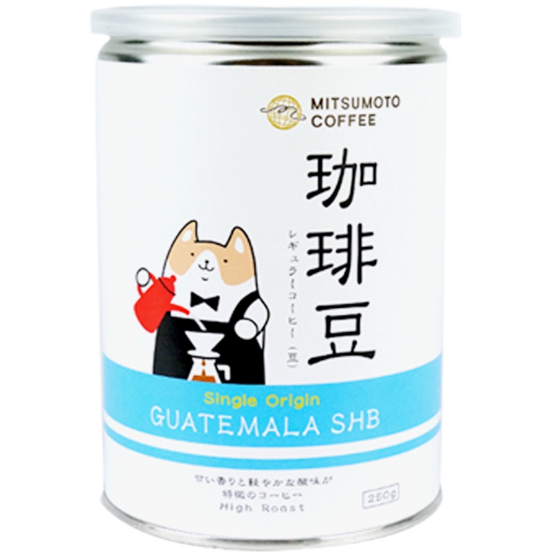 MMC 危地马拉SHB中度烘焙咖啡豆,日本原装进口咖啡豆 250g/罐