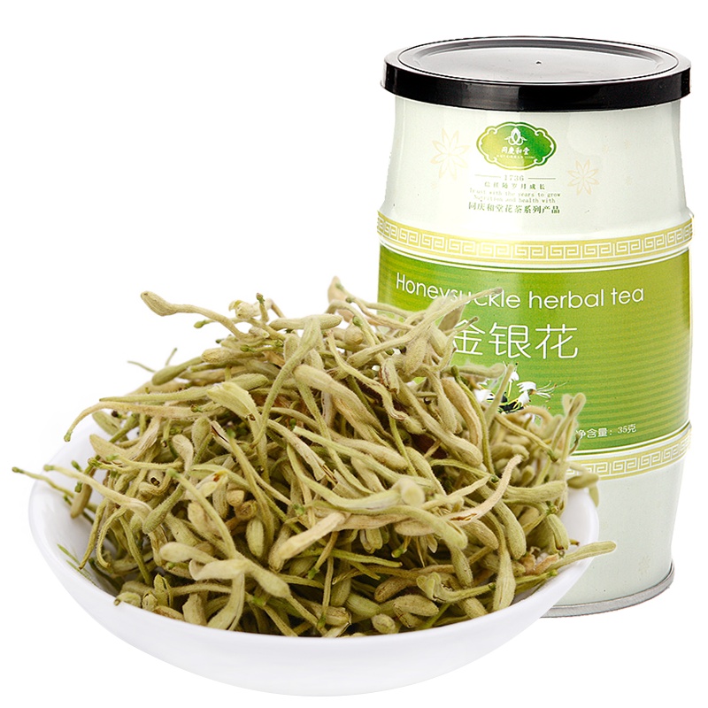 同庆和堂 金银花茶 罐装花草茶35g/罐