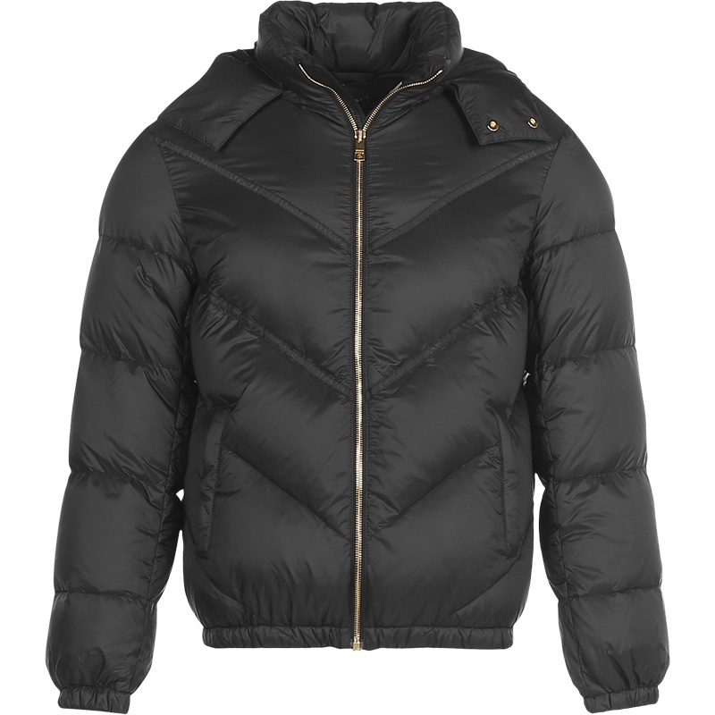 VERSACE 范思哲 男士 锦纶加厚鹅绒连帽羽绒服夹克外套A87434 A233255