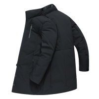 雪中飞2019秋冬男士中长款商务时尚休闲中长款羽绒服保暖外套