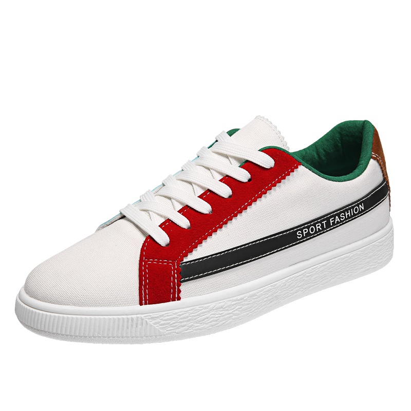 男士学生帆布休闲鞋春夏季韩版潮流透气小白嘻哈板鞋男生社会小伙潮鞋豆豆乐福皮鞋