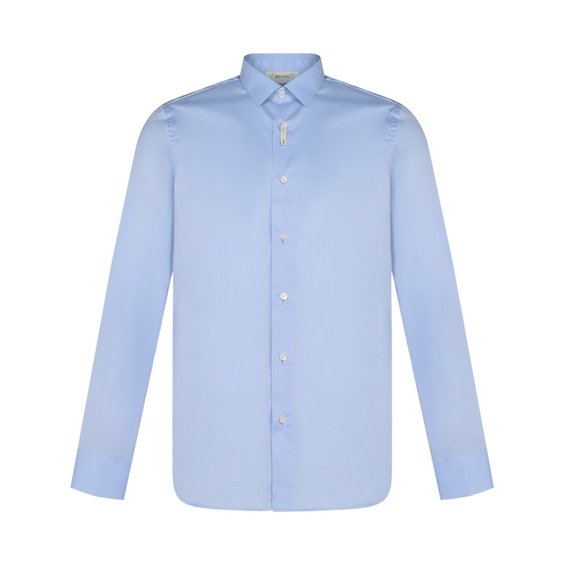 Z ZEGNA 杰尼亚 男士 棉质长袖衬衫905059 ZCSS1