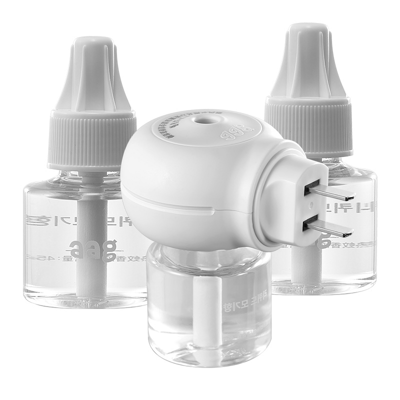 aag蚊香液无味婴儿孕妇宝宝儿童专用电蚊香驱蚊用品电热驱蚊液蚊香液3+加热器1