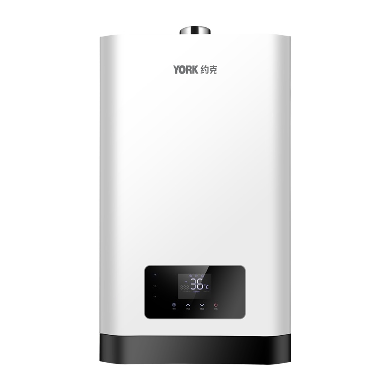 约克(YORK)13L燃气热水器JSQ25-13 YK-DS2 水气双调 精准恒温 智能防冻(12T天然气)