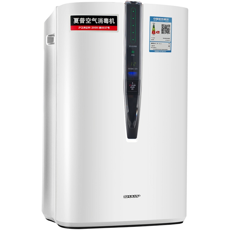 夏普(SHARP) 空气净化器 FP-CL80-W空气消毒机空气净化器家用净化机除菌除霾除异味除甲醛