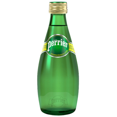 巴黎水,Perrier 含气天然矿泉水330ml 单瓶