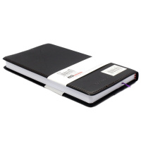 得力7913商务仿皮皮面本办公笔记本120张/本(1本)