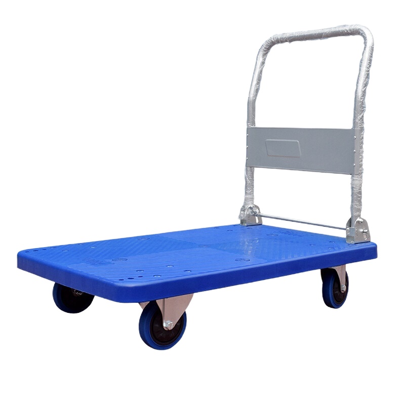 得丰超轻平板车折叠手推车拖车小推车小拉车 90*60cm 承重600斤BYBCQ-D3