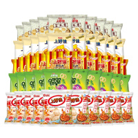 上好佳 膨化口袋零食组合A 小克数装50包共340g 膨化食品网红办公室休闲零食