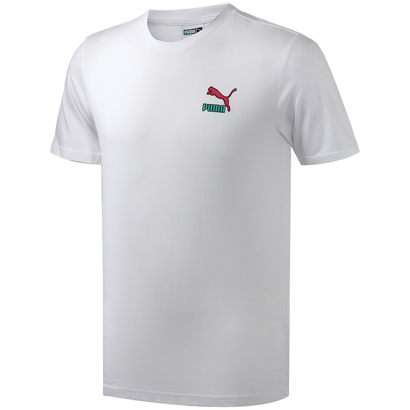 PUMA彪马男装新款圆领半袖潮流运动短袖T恤579124