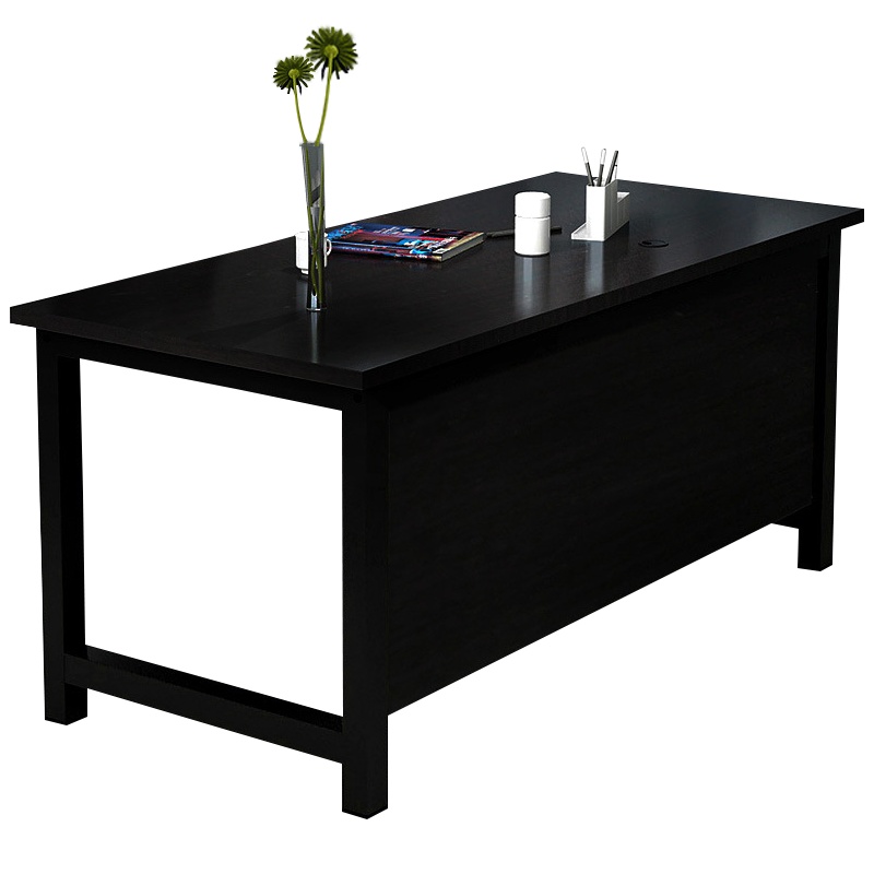 质凡家用书桌职员办公桌简约现代台式电脑桌 老板主管会议桌定制家具