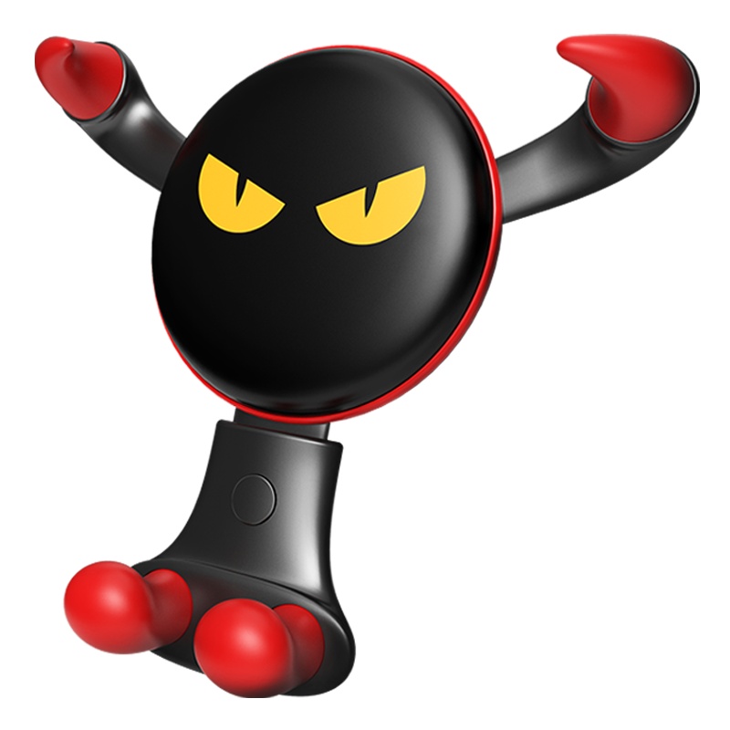 ESCASE 车载手机支架 出风口 导航支架 汽车用品 适用4.5-6.5英寸苹果/华为/小米等手机 CH-08万魔版星