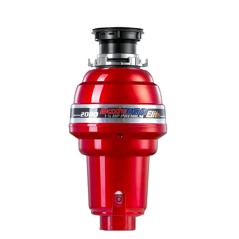 [无线开关轻商款]唯斯特姆Wastemaid家用厨房电器 全自动 食物残渣垃圾处理器 厨余粉碎机2080-RS水槽粉碎机