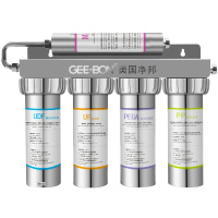 美国净邦(GEE·BON)净水器家用厨房净水机直饮GB-UF-07不插电无废水大流量不锈钢五级超滤机阻垢版