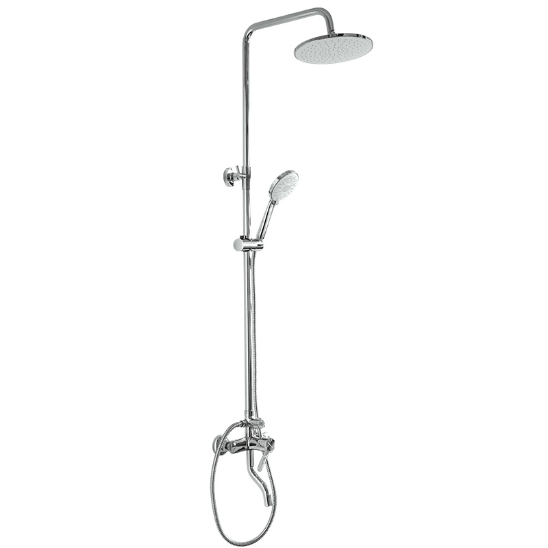 松下(Panasonic)淋浴花洒套装家用全铜龙头浴室旋转可升降增压三出水设计淋浴沐浴器淋雨喷头大顶喷