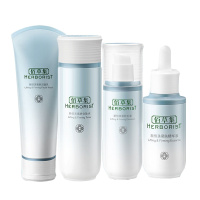 佰草集新恒美紧肤四件套（洁面+化妆水+乳液+精华液）淡化细纹淡皱紧肤提拉紧致妈妈套装礼盒保湿补水