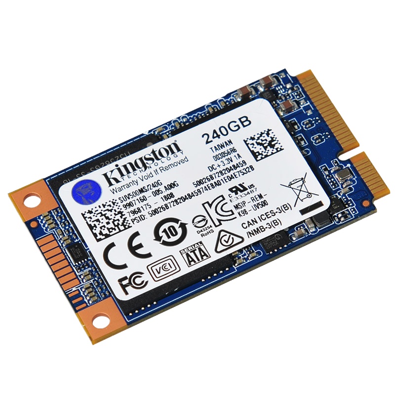 金士顿 UV500系列 240G MSATA ssd 固态硬盘 SUV500MS