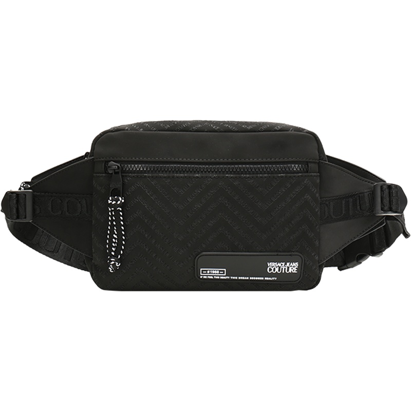 VERSACE JEANS COUTURE 范思哲 男款腰包单肩斜挎包 E1YVBB93 71430