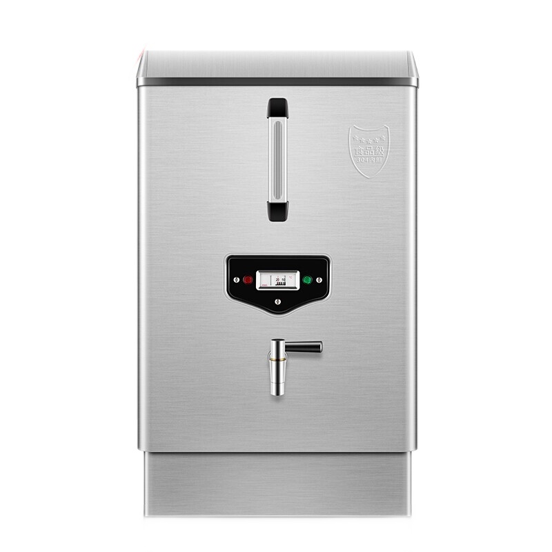 德玛仕DEMASHI商用开水器电热开水机全自动进水不锈钢烧水器商用KS-30F(220V)搭配底座款