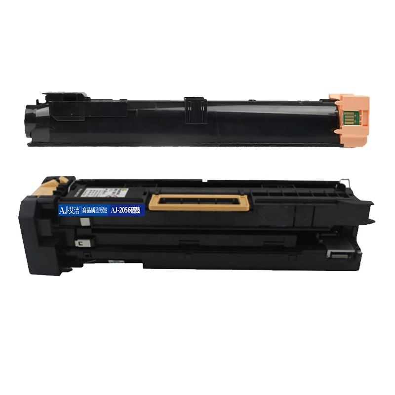 艾洁 施乐2056硒鼓+粉盒套装 CT201795复印机粉筒 适用富士施乐Fuji Xerox 2056 2058