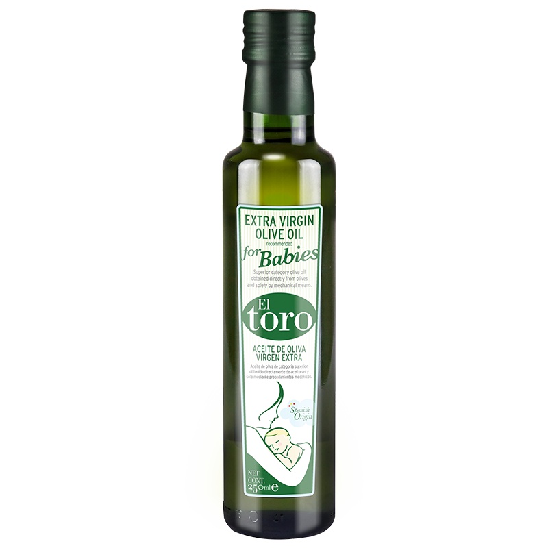 滔利ELTORO特级初榨橄榄油食用油儿童系列西班牙原瓶进口250ML*2瓶