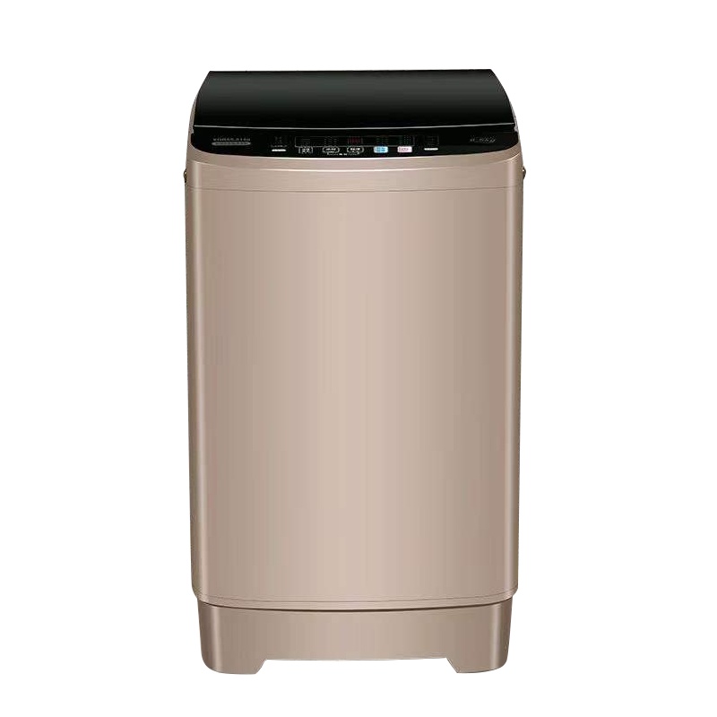 志高(CHIGO)9公斤咖啡金 波轮全自动洗衣机 家用小型宿舍公寓实用易操作 蓝光抑菌 洗脱一体