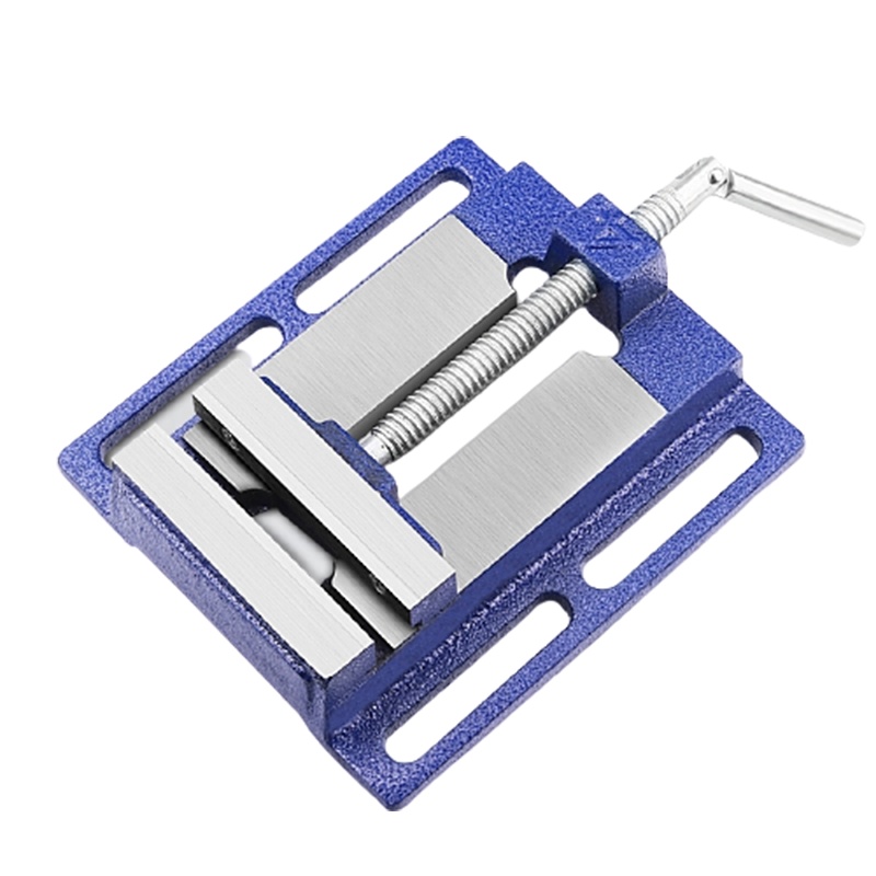 简易法耐十二钳台钻小型台钳桌虎钳 轻型平口钳5寸(开口125mm)