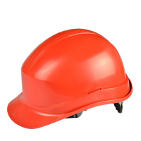 代尔塔 安全帽 工地防砸减震 建筑工人电力施工工程安全帽 绝缘头盔 红色