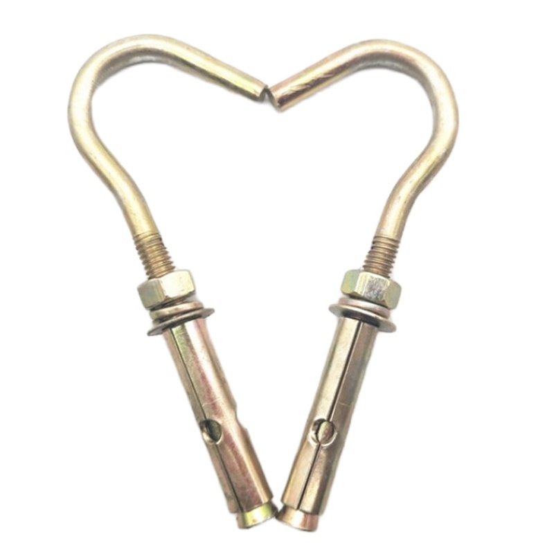 赫钢 国标膨胀螺栓带钩 M10*150mm 20个/袋