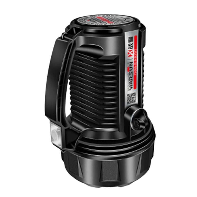 沃尔森 Warsun H9002手电筒强光充电远射超亮多功能户外led非氙气防水防爆巡逻手提探照灯5000钓鱼