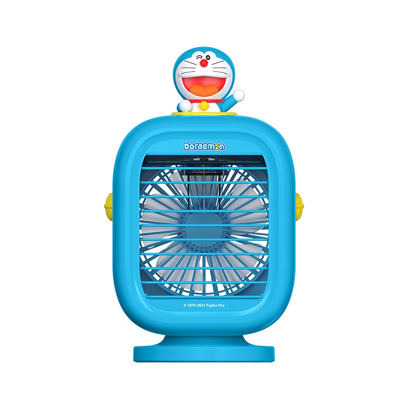 哆啦A梦 桌面水冷摇头风扇