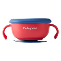 babycare宝宝吸管碗喝汤婴儿专用辅食碗吸盘碗三合一儿童吃饭餐具 莱特玫 BC2008051