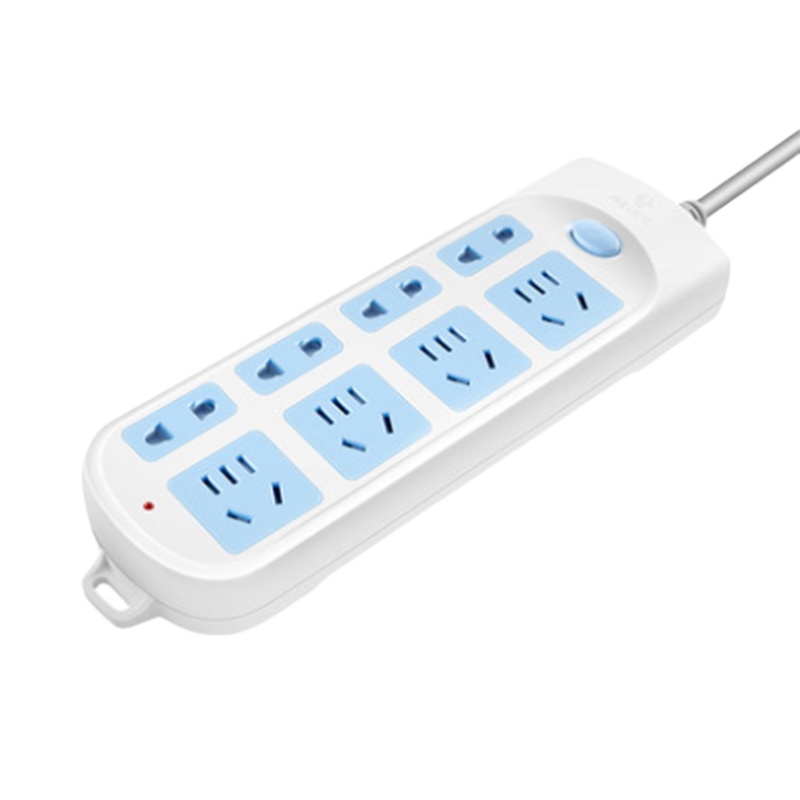 DPAITEC LH 8位排插 3米插座面板 多孔位插排带线学生宿舍家用多功能拖线板