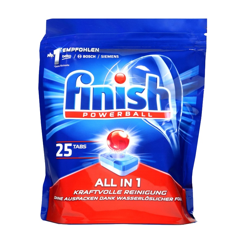 finish 洗碗机专用洗洁精洗碗块 25块
